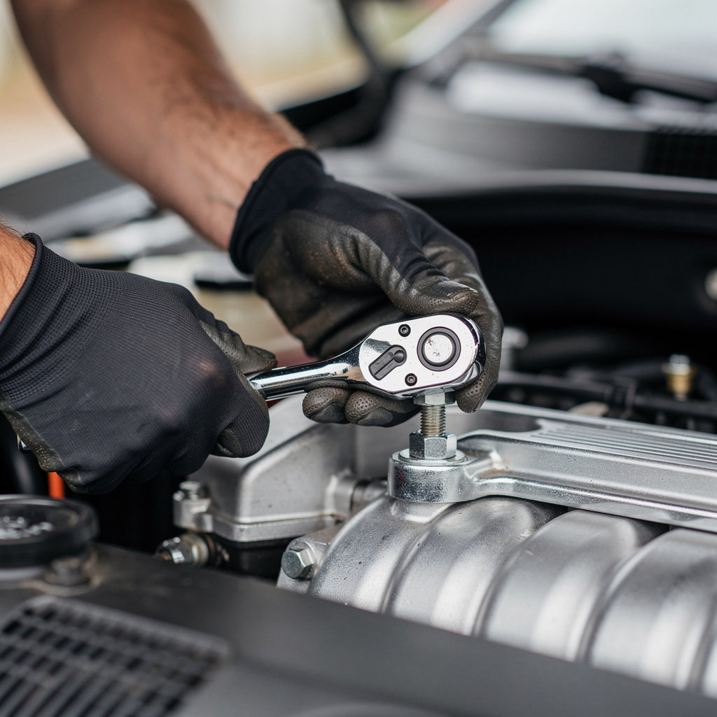 Bahena's Auto Service San Diego certified technician performing professional auto repair and service